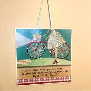 Curly Girl Shine Print